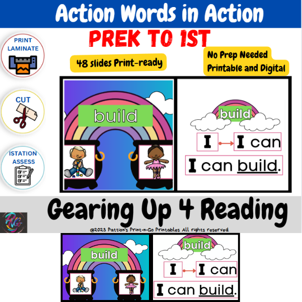 Action Words & Vocabulary - Istation Practice