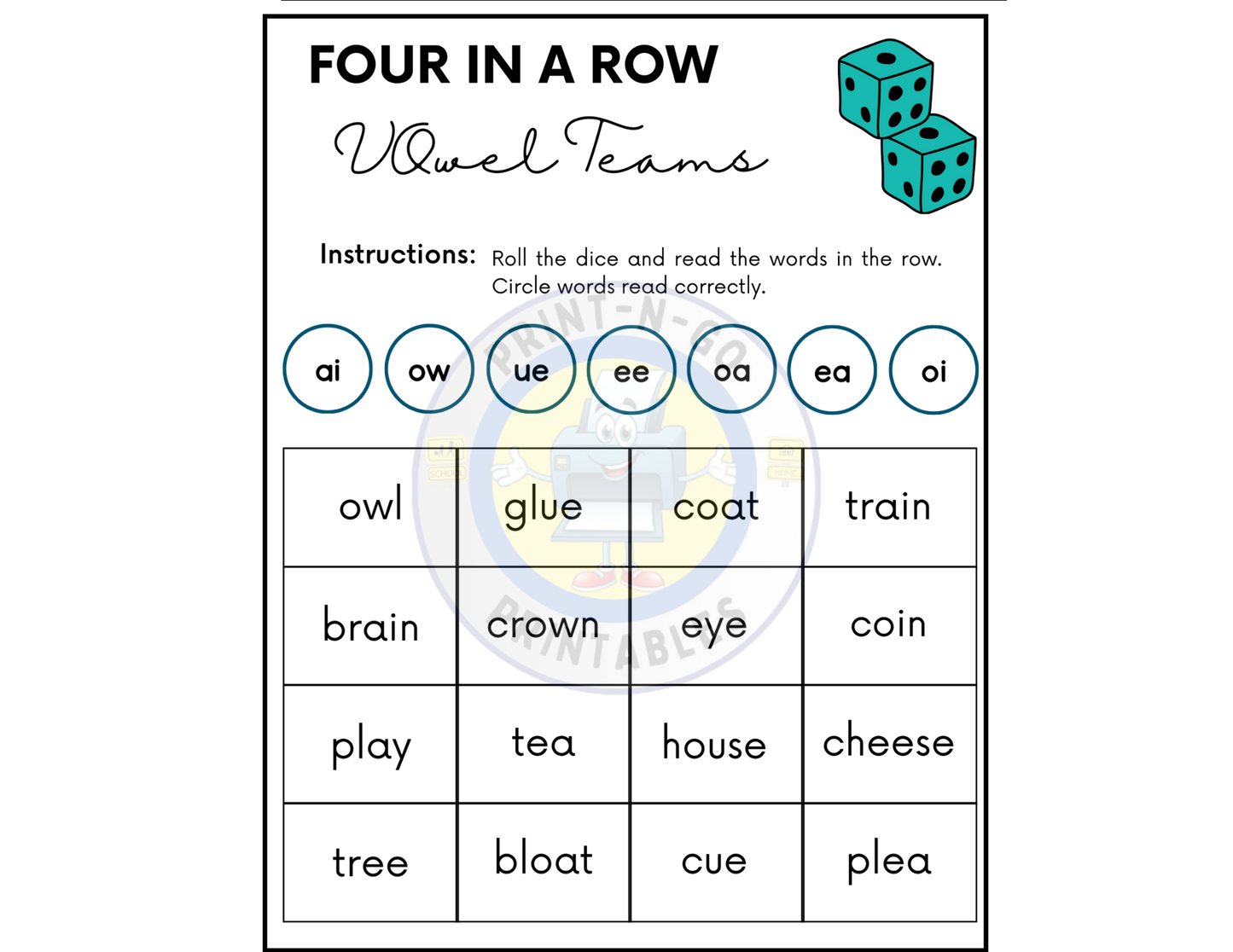 Fluency & Decoding Printables | Reading Readiness K–1