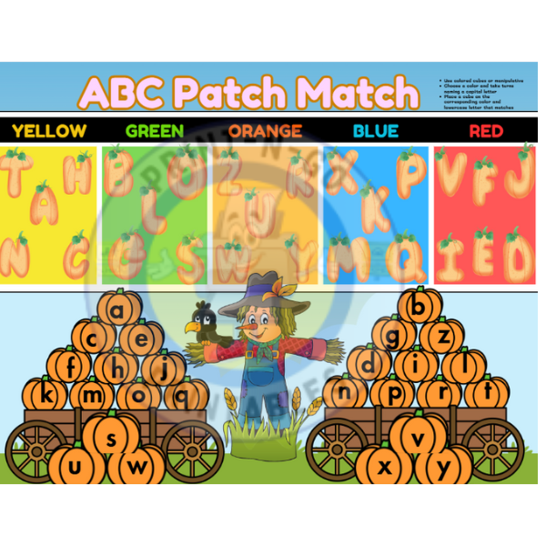 Halloween Phonics & Phonemic Awareness | 10 Game Boards |