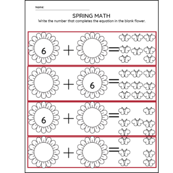 Math Facts 1-10 Addition and Subtraction - Downloadable PDF