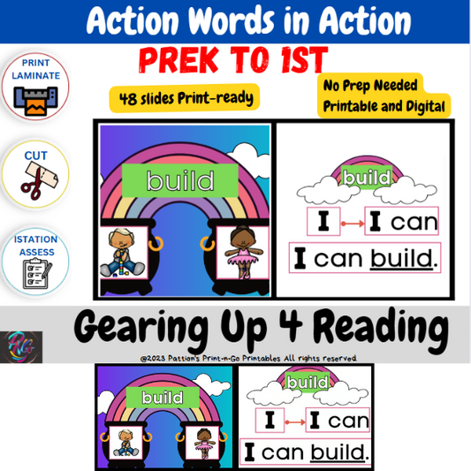 Action Words & Vocabulary - Istation Practice