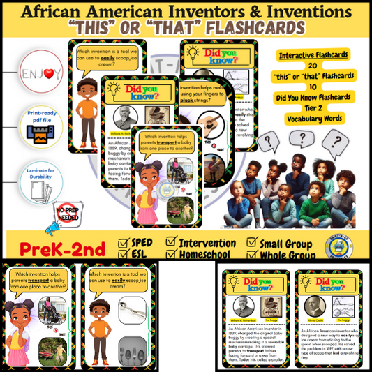 African American Inventors & Inventions "This" or "That" Flashcards