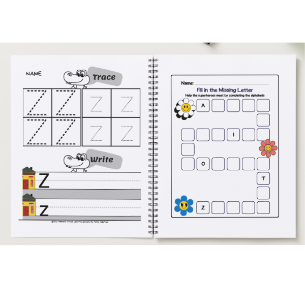 Let's Write ABC's - Aa to Zz Activity - Printable PDF