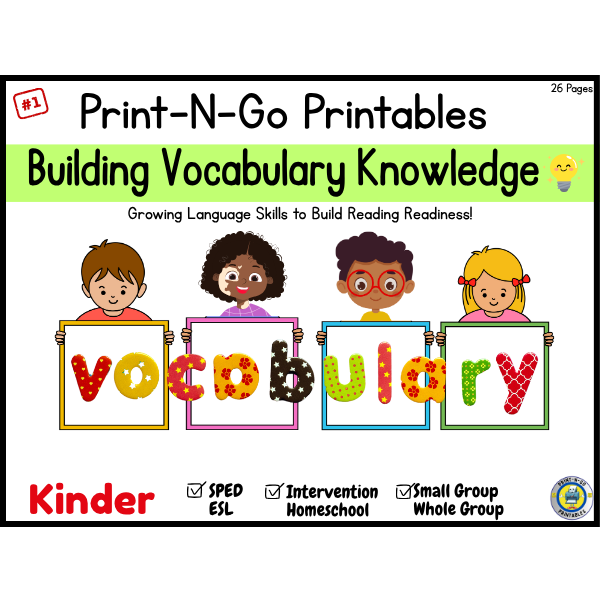 Building Vocabulary Knowledge PDF in Kindergarten