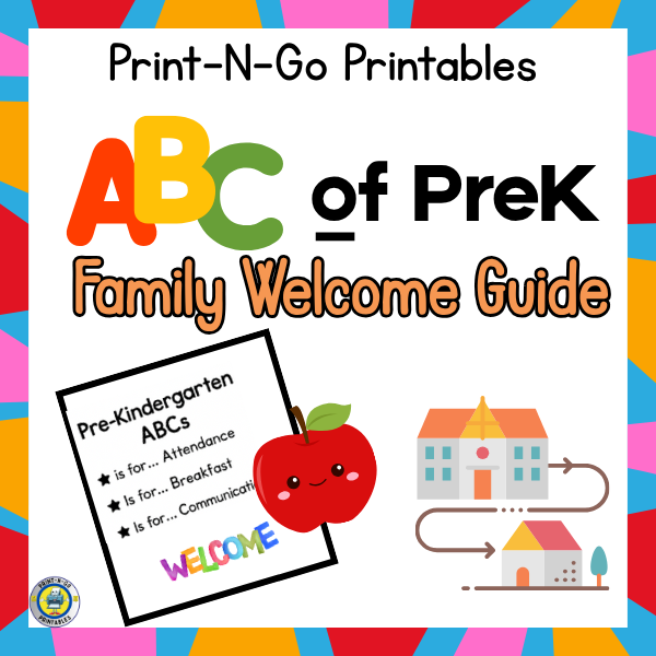 ABCs of PreK Family Guide – Editable Google Doc + Bonus Posters
